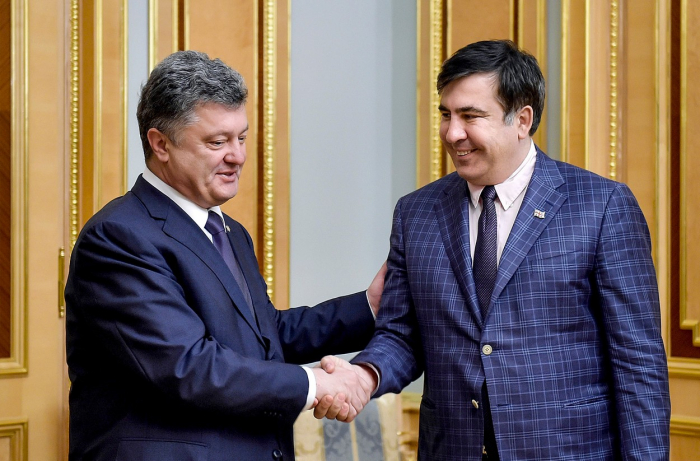 Saakašvili a ukrajinský prezident Petro Porošenko byli nejprve velcí spojenci a přátelé. Teď už je ale vše jinak.