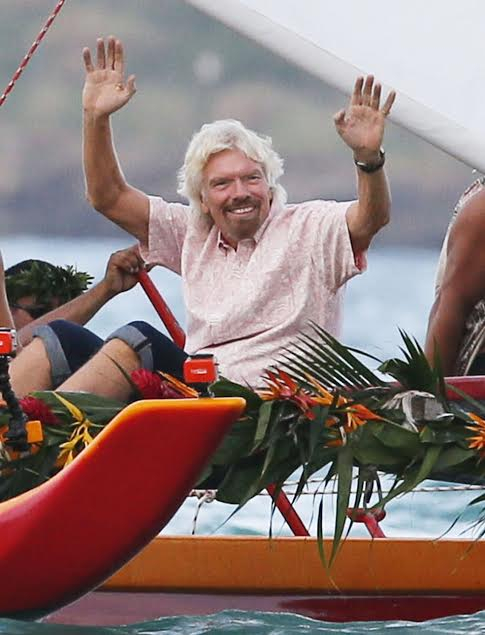 Typickým vysmátým miliardářem je vždy optimistický Richard Branson. 