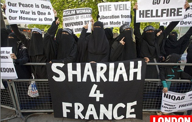 Některé extrémní islámské skupiny se právo šaría snaží prosadit i v západních zemích