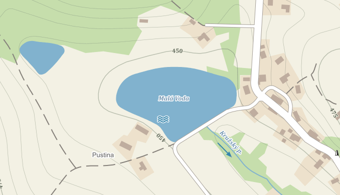 Dva kružské rybníky. Pánové z Roztok, kdo z vás to má?