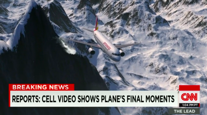 Letadlo pravděpodobně nejdříve zavadilo křídlem o temeno hory