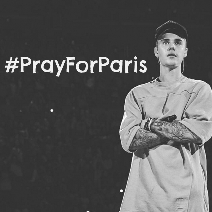 Justin Bieber se modlí za Paříž. Co jsi proto, aby byl svět lepší, udělal dnes ty?