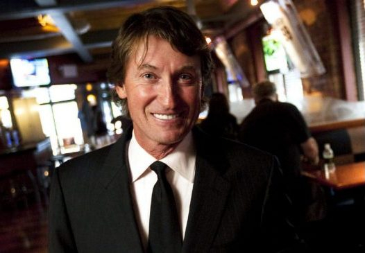 Wayne Gretzky ve své restauraci v Torontu