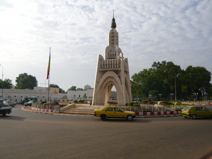 Pomník nezávislosti v malijském Bamaku. 