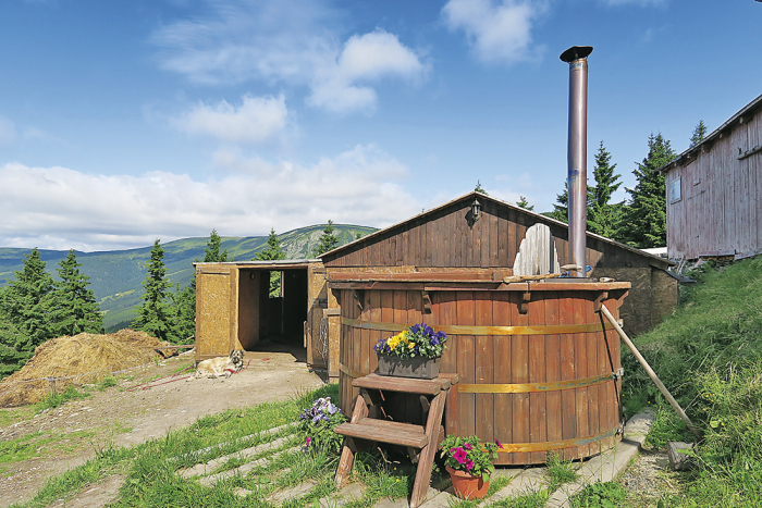 Sauna s výhledem na krkonošské vrcholky – kdo z vás to má?