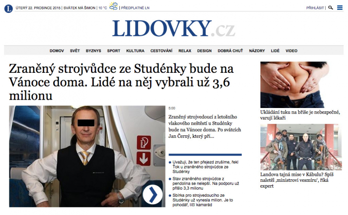 Lidovky 22. prosince