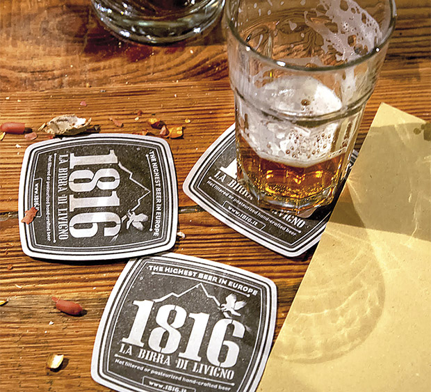 Pivo 1816 vaří v Livignu nejvýše položený pivovar v Evropě.