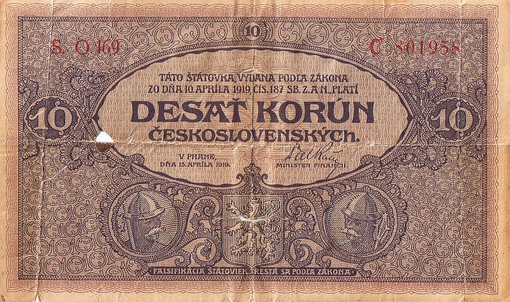 Kolky byly jen provizorní řešení. Hlavně proto, že se staly rychle předmětem padělání. Ještě v červenci 1919 došlo k emisi československých státovek.