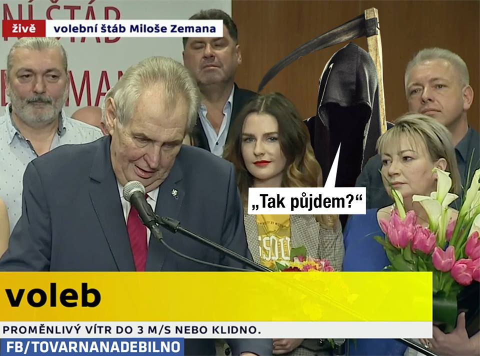 Dělej si legraci z Miloše Zemana