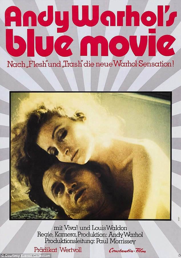 Plakát na Blue movie (1969) a Viva.