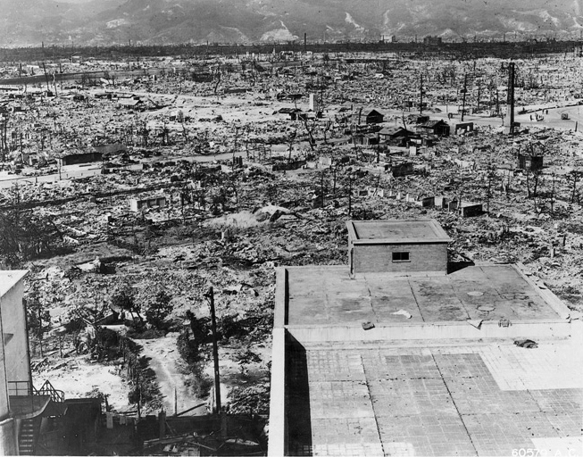 Hirošima po bombardování