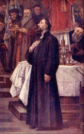 Jan Hus před sněmem v Kostnici
