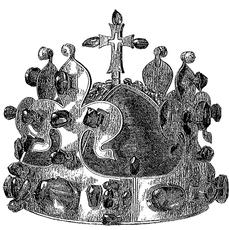 Vyobrazení koruny z roku 1857