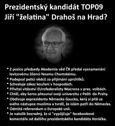 Tento obrázek vyšel v podstatě v den 1. kola prezidentských voleb a shrnul téměř všechny lži na jeden obrázek.