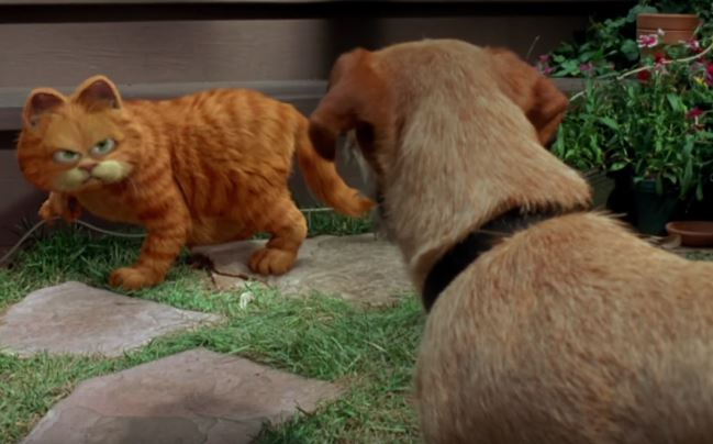 Garfield a Odie ve filmu