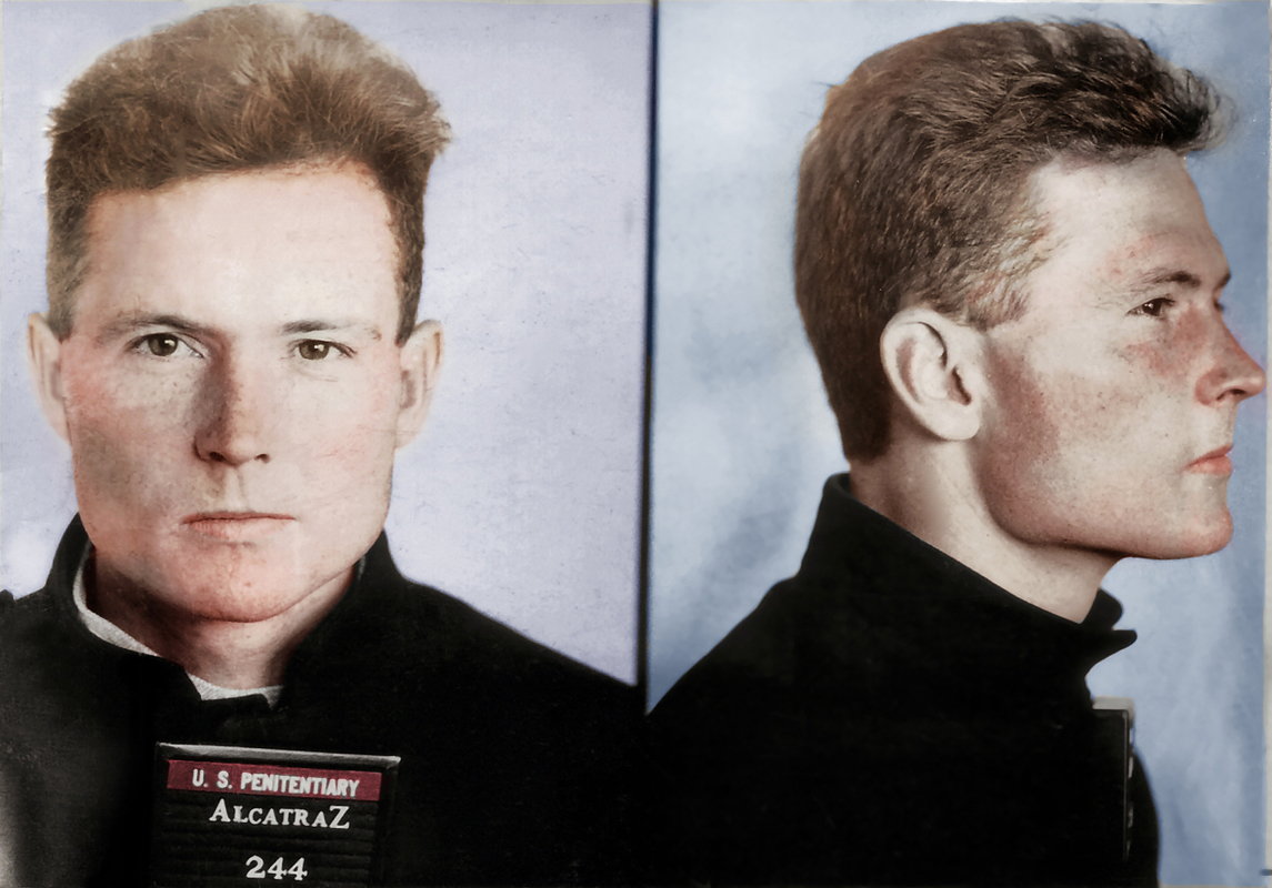 Pohledný Henri Young se z Alcatrazu pokusil utéct, marně. Když si odseděl trest, beze stopy zmizel.
