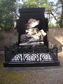 Hrob Emila Škody v Plzni.