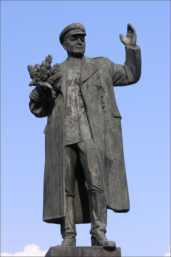 Socha maršála Koněva
