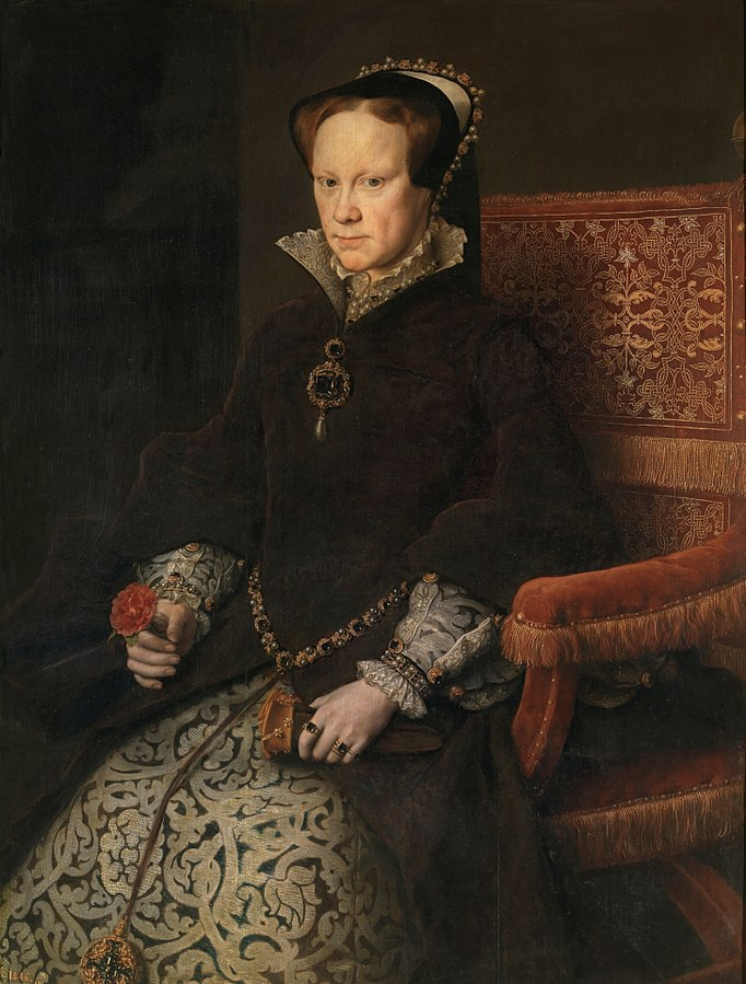 Portrét Krvavé Marie.