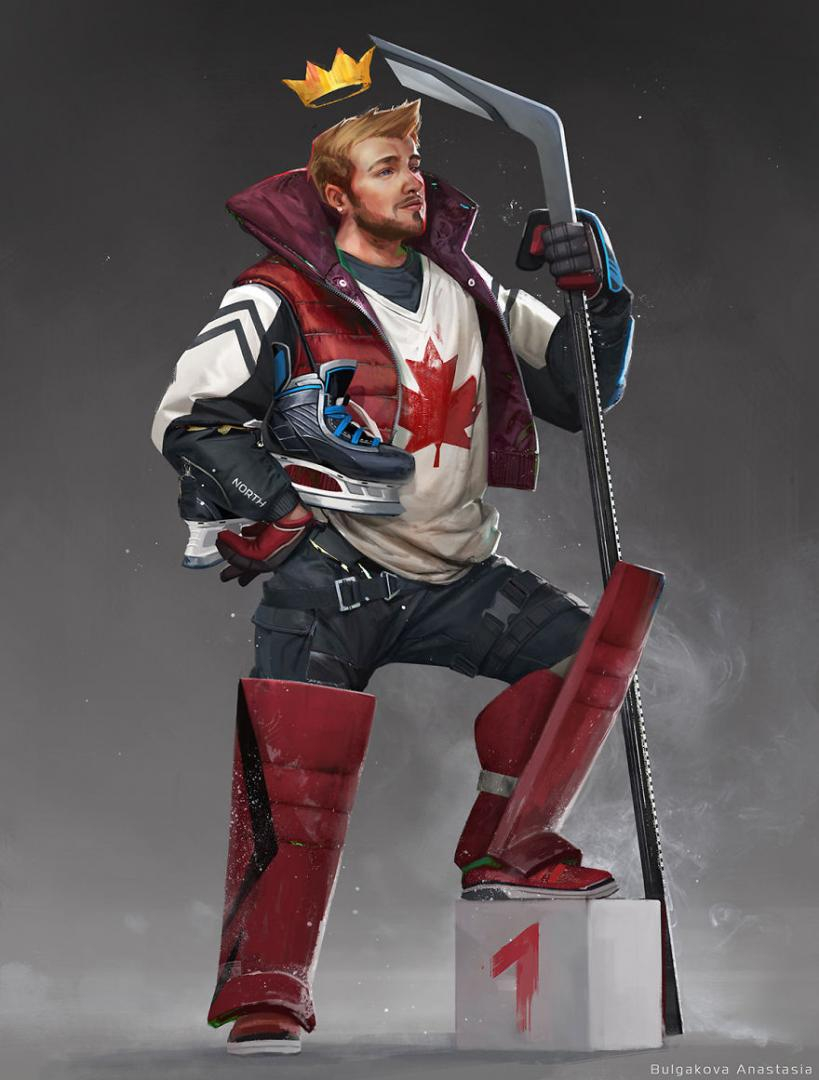 Všechny země vypadají jako drsní bojovníci, jen Kanada je sympaťák, se kterým si zahrajete hokej.