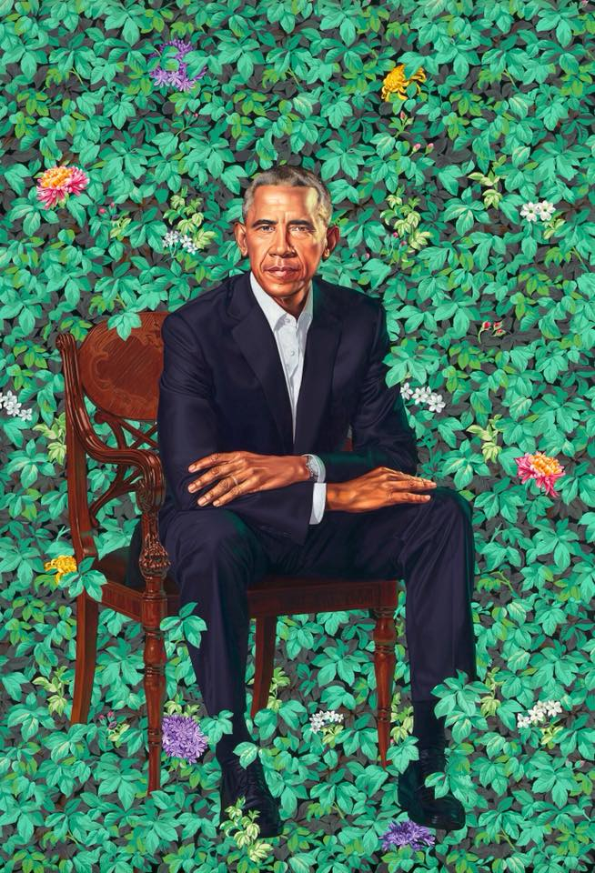 Portrét Baracka Obamy