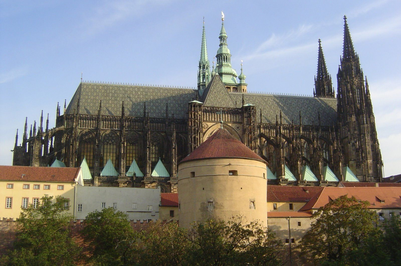 Pražský hrad, další dominanta Prahy.