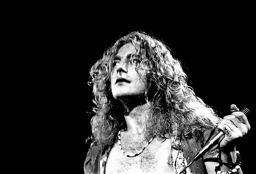 Britský rockový zpěvák Robert Plant.