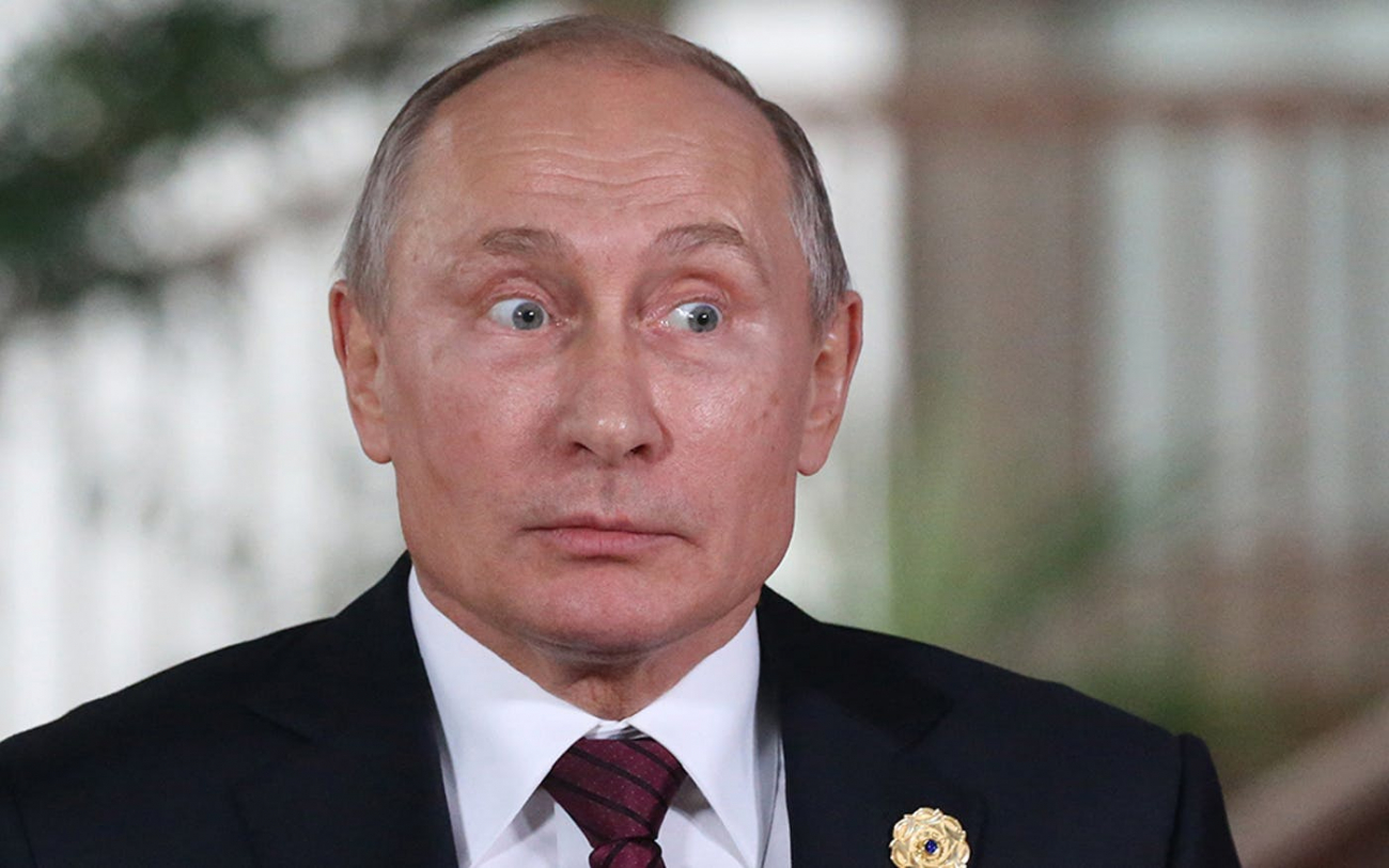 Putin aprílového žertu řádně využívá