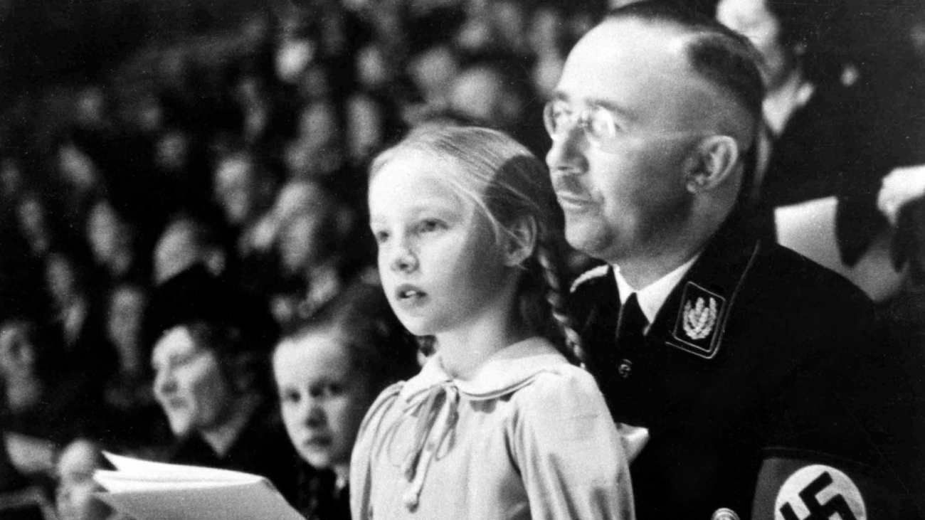 Gudrun s otcem Heinrichem Himmlerem