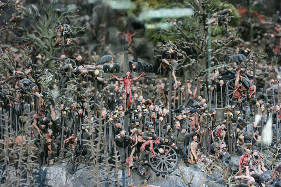 Jake a Dinos Chapmanovi: Zasraný peklo (2008)