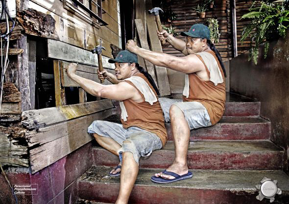 Saridon - lék proti bolesti hlavy.