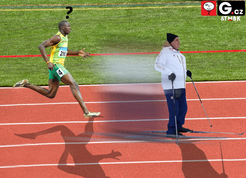 Ani atletika není panu prezidentovi cizí.