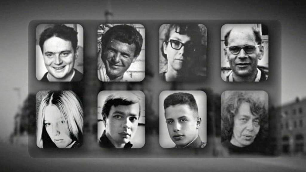 Osm odvážných obyvatel Moskvy se 25. 8.1968 sešlo na Rudém náměstí, aby odsoudili okupaci Československa. Za to se vystavili tvrdé komunistické persekuci.