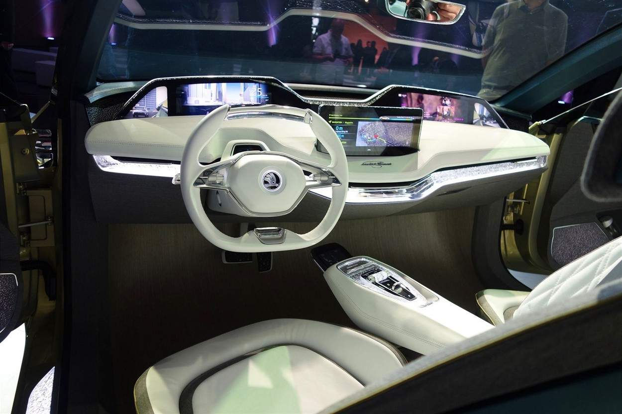 Futuristický elektromobil by měl dopřát řidiči maximální možný komfort.