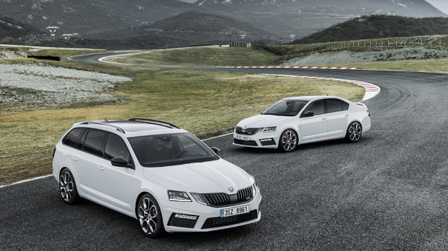 Nová Škoda Octavia RS a Škoda Octavia Combi RS