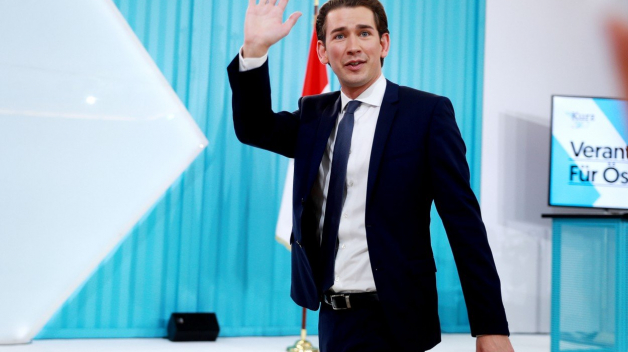 Jednatřicetiletý Sebastian Kurz zvítězil v rakouských volbách a stane se nejmladším kancléřem. 