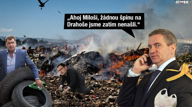 Umělec TMBK vtipně zareagoval na druhé kolo prezidentských voleb v duelu mezi Milošem Zemanem a Jiřím Drahošem