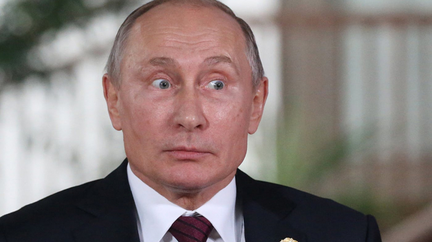 Putin aprílového žertu řádně využívá Putin aprílového žertu řádně využívá