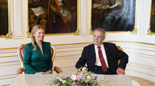 Miloš Zeman míří na Slovensko.