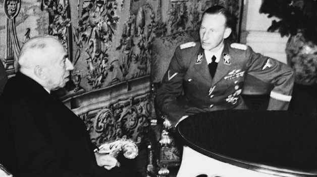 Hácha a Heydrich