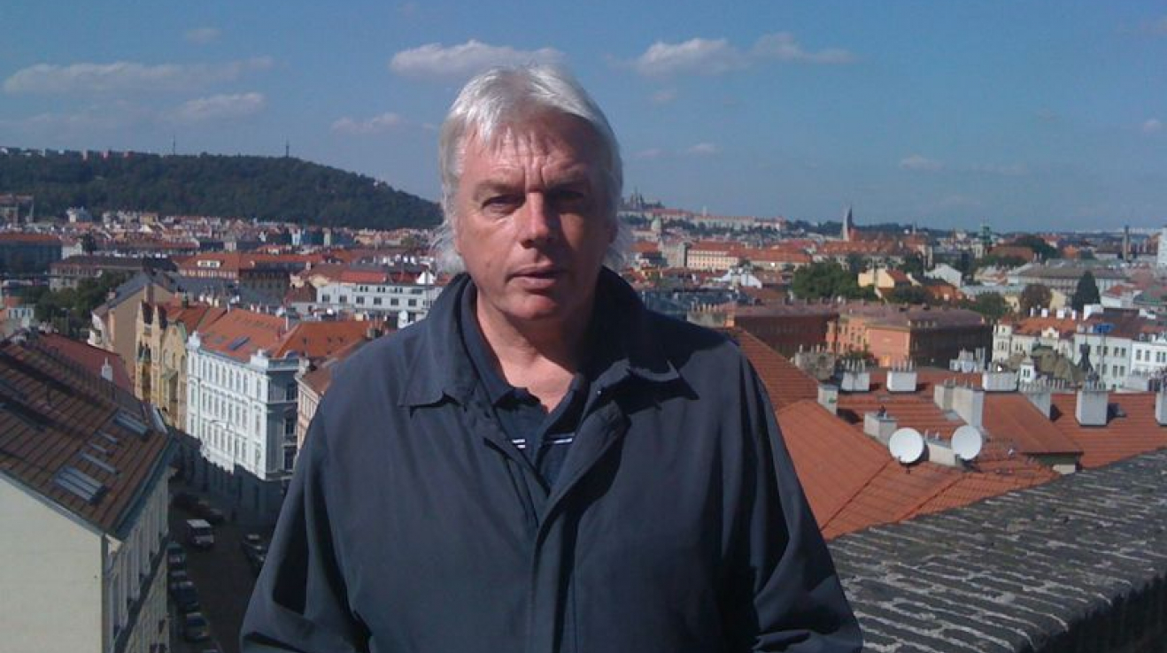 David při své první návštěvě v Praze před šesti lety. Zastavil se i na pražském Vyšehradě.