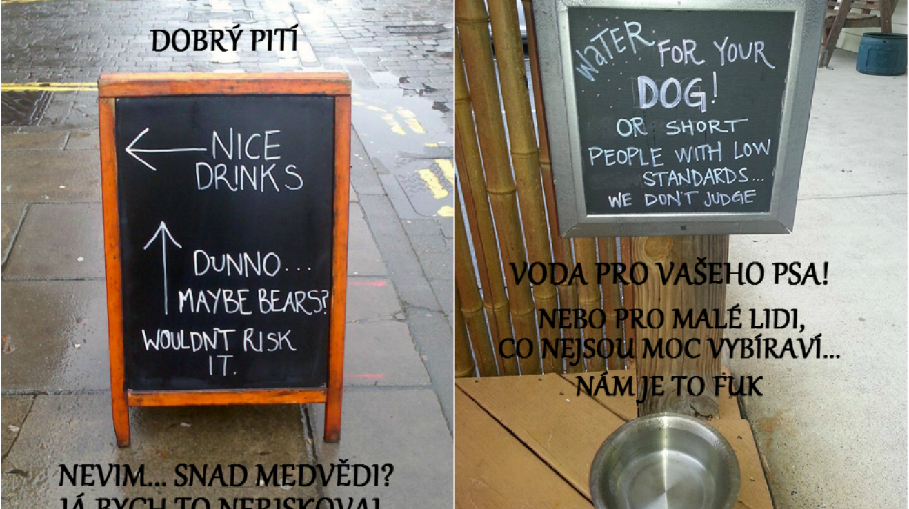 vtipné připojení