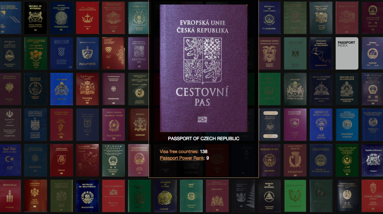 S naším pasem se dnes dostanete bez víza do 138 zemí světa.