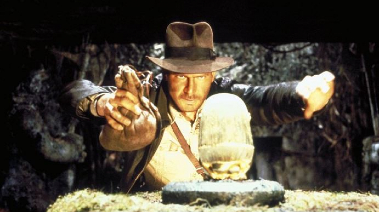 A to už poprvé jako Indiana Jones! Dobyvatelé ztracené archy (1981)