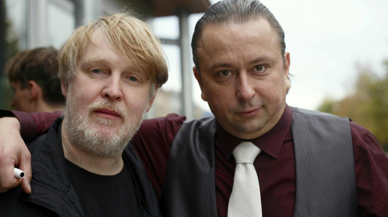Marek Daniel s režisérem Markem Najbrtem (vlevo).