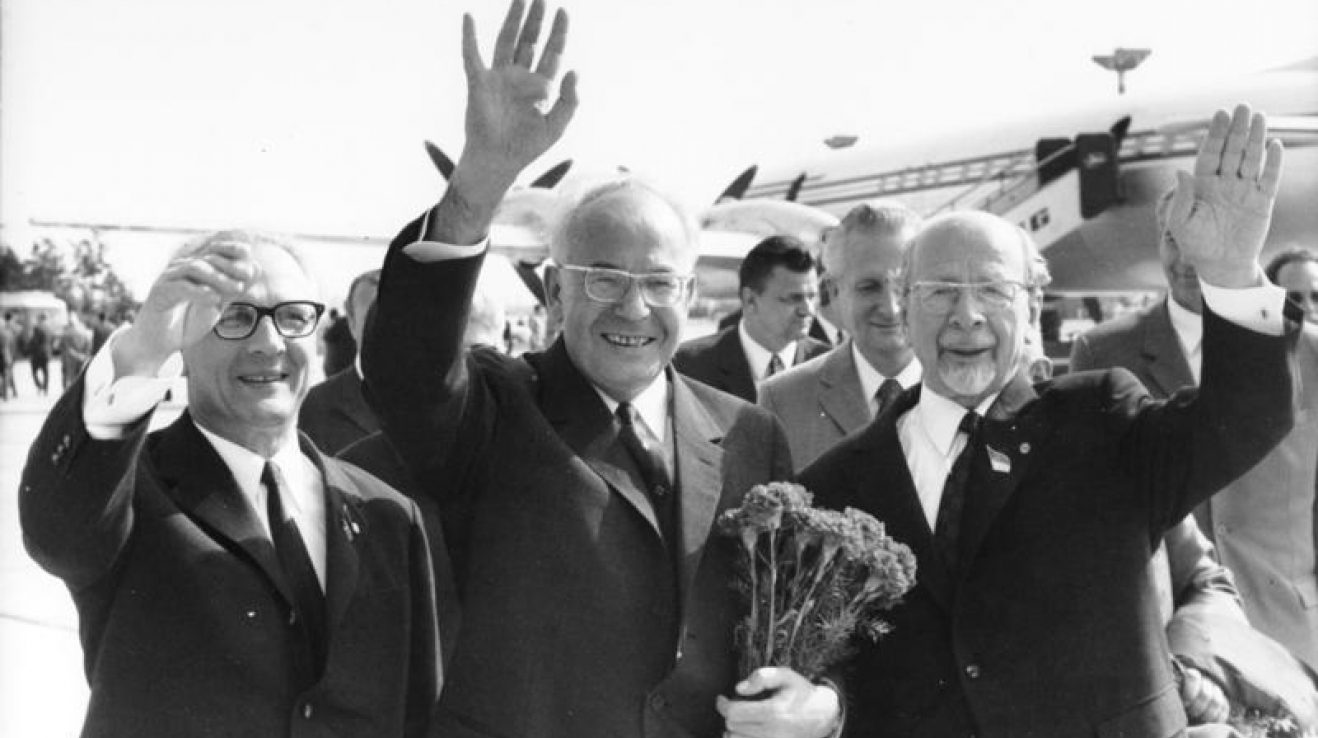Honecker, Husák a Ulbricht