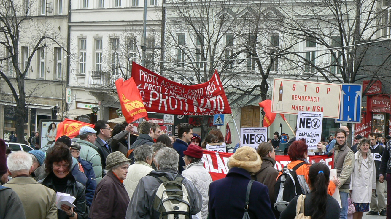 Demonstrace Svazu komunistické mládeže