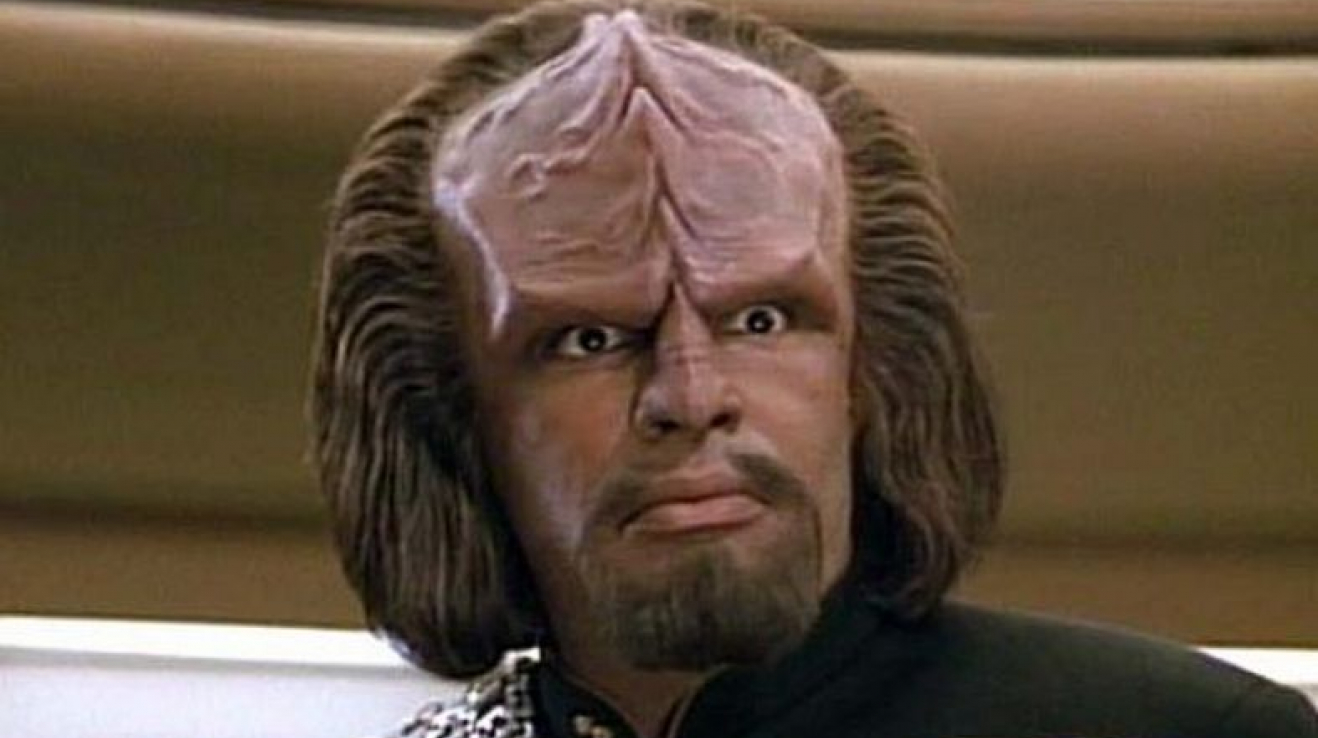 Klingonština je velice složitý jazyk, který vznikl díky seriálu Star Trek.