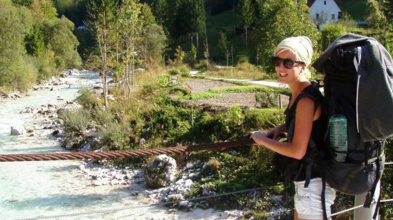 Průzračná Soča nikdy není teplejší než 10 st. C.