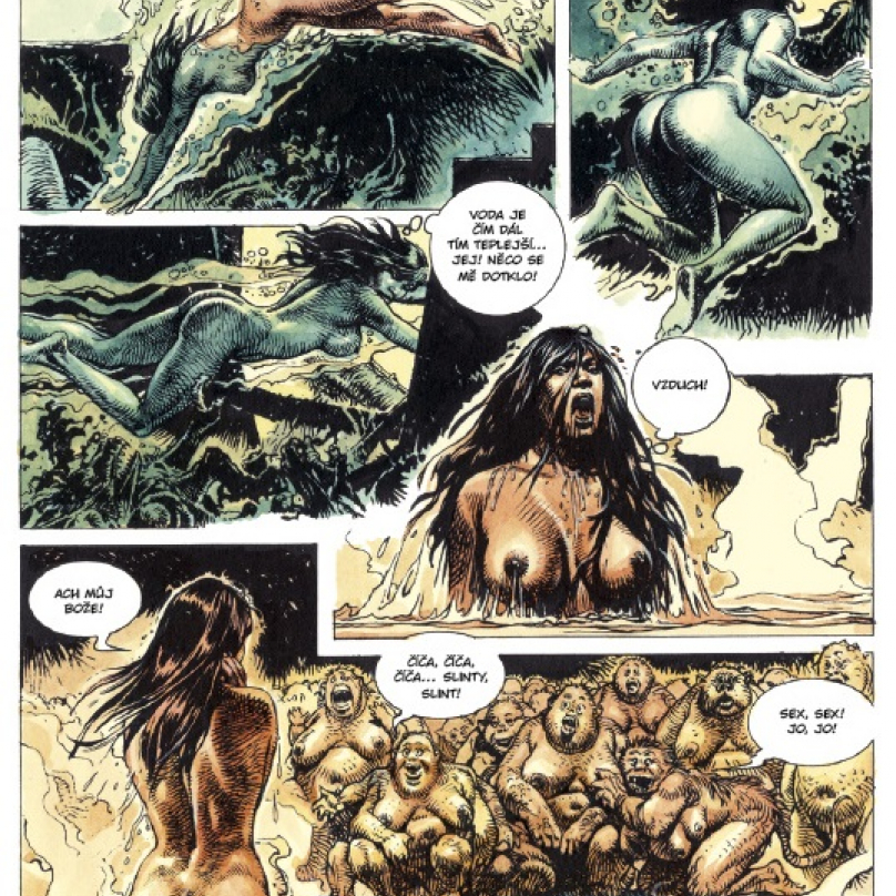 Divit, ženy porno komiks